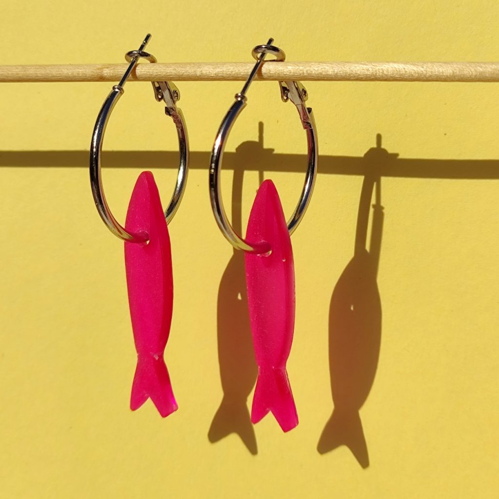 Aro piccolo pesce rosa