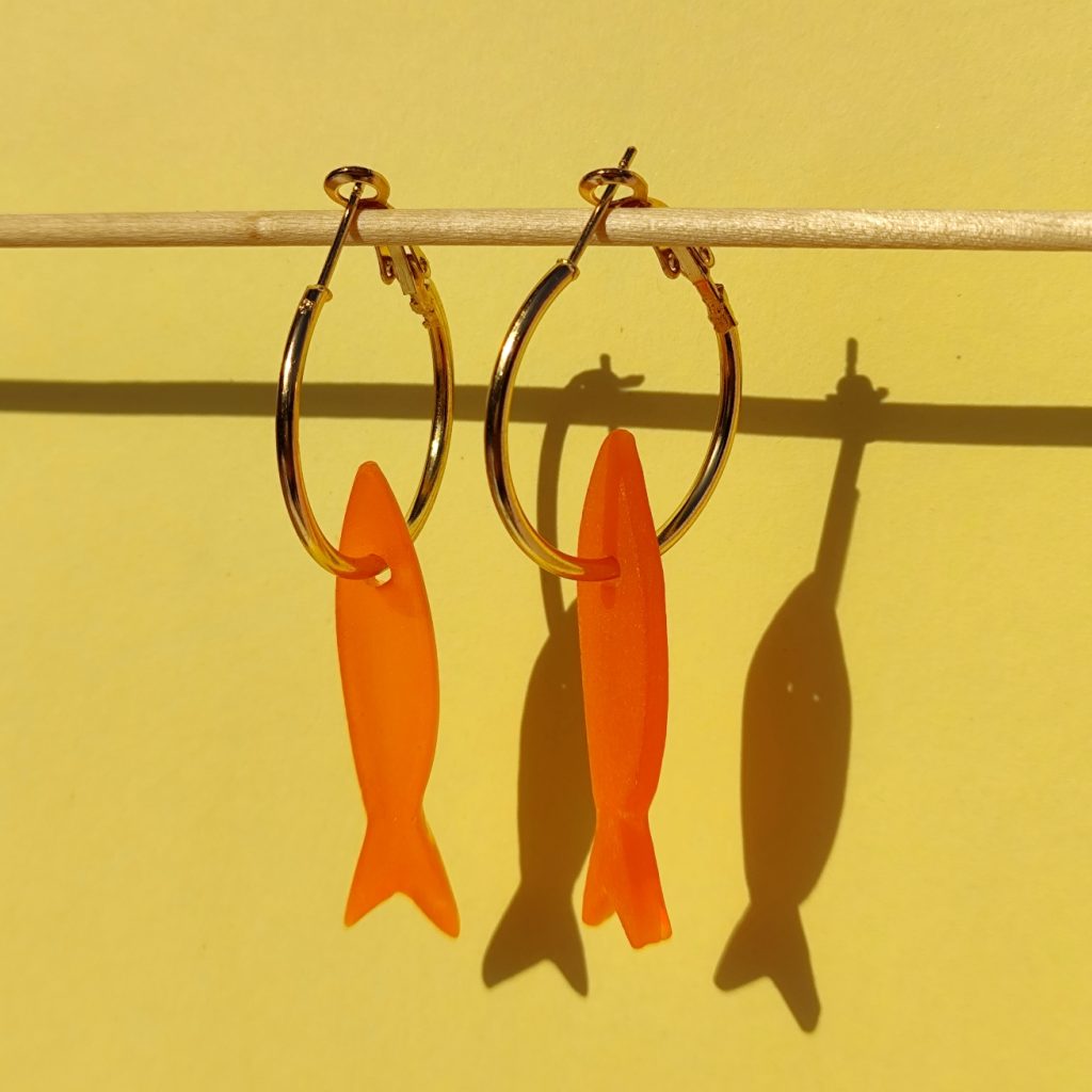 Aro piccolo pesce arancione